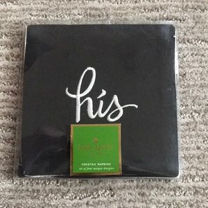 Kate spade cocktail napkins never used